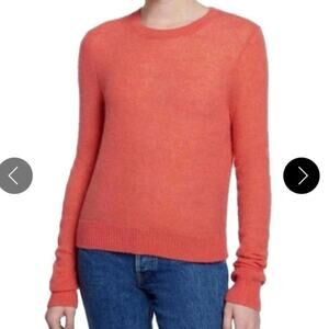 NWT RE/DONE Apricot Sorbet Lightweight Sweater